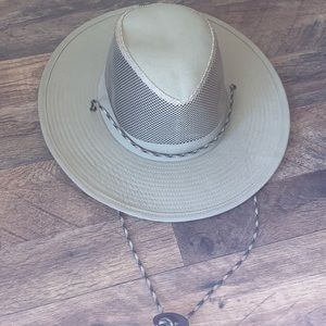 Fedora mesh sun hat